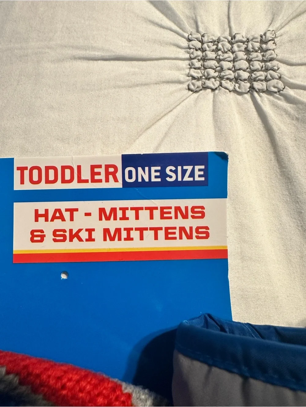 Paw Patrol Kids Winter Hat & Mittens Set - Gray & Blue
